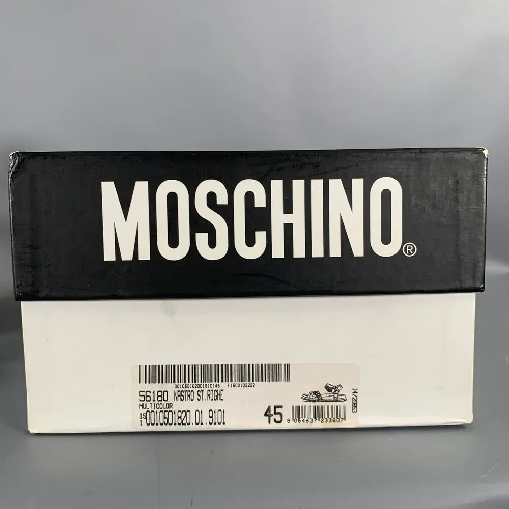 Moschino sandals multi